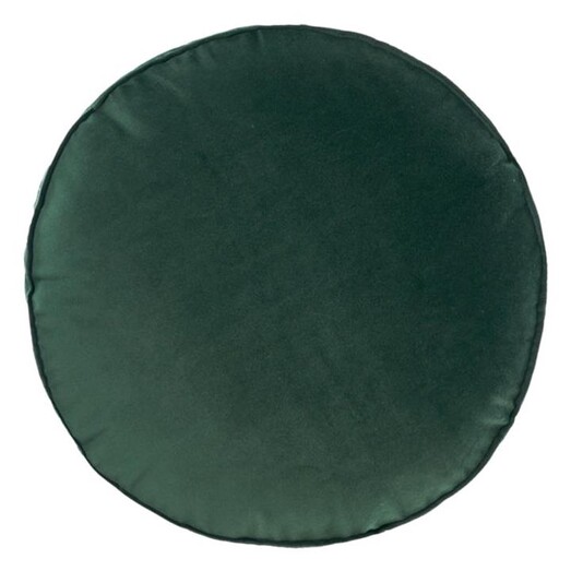 Picture of Toro Round Velvet Cushion in Green by Linen House Picture of Toro Round Velvet Cushion in Green by Linen House