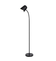Picture of Torry Flexible Reading Slim Standing Floor Lamp - Black