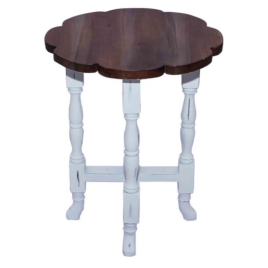 Picture of Transient Side Table Wood Mahogany/White Whiskey Boyd Design