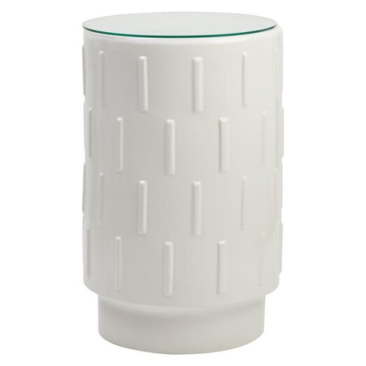 Picture of Tread Side Table Ceramic Black Whiskey Boyd Design