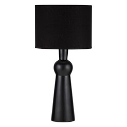 Picture of Tribeca Table Lamp in Black by Amalfi