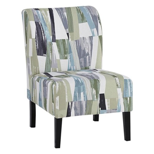 Picture of Trivoli Geo Upholstered Accent Chair Polyester Jasper Home Living