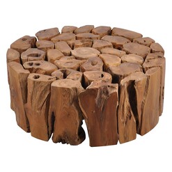 Picture of Tropica Round Woody Coffee Table Size Large in Brown by SLH