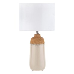 Picture of Tuscon Table Lamp in Beige by Amalfi