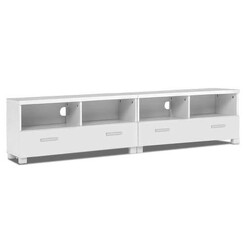 Picture of TV Stand Entertainment Unit with Drawers - White