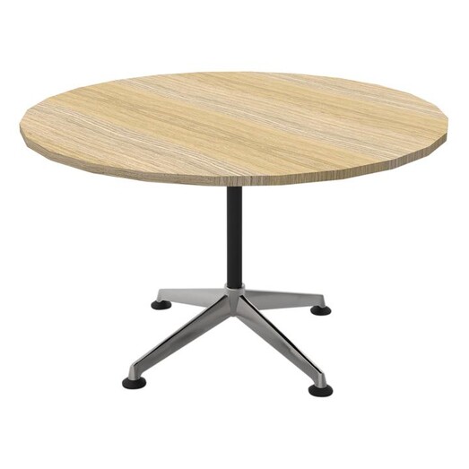 Picture of Typhoon Round Steel Frame Table Melamine Assorted Rapidline