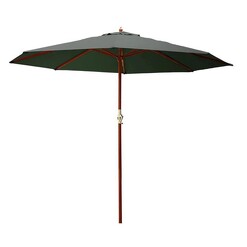 Picture of Umbrella Outdoor Pole Umbrellas Stand Sun Beach Garden Deck Charcoal 3M