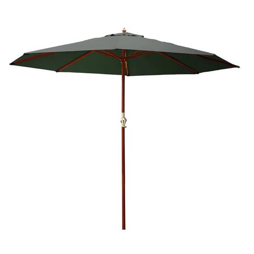 Picture of Umbrella Outdoor Pole Umbrellas Stand Sun Beach Garden Deck Charcoal 3M