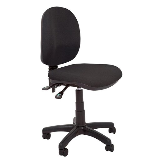 Picture of Upholstered Fabric Operator Chair Black Rapidline Picture of Upholstered Fabric Operator Chair Black Rapidline