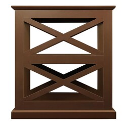 Picture of Urban 3-Tier Side Table in Brown by HelloFurniture