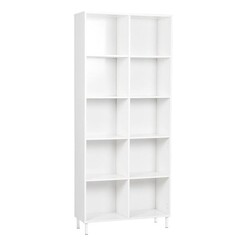 Picture of Uriegas 10 Cube Bookcase Melamine White Huali