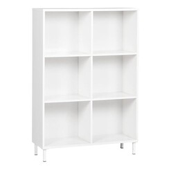 Picture of Uriegas 6 Cube Bookcase Melamine White Huali