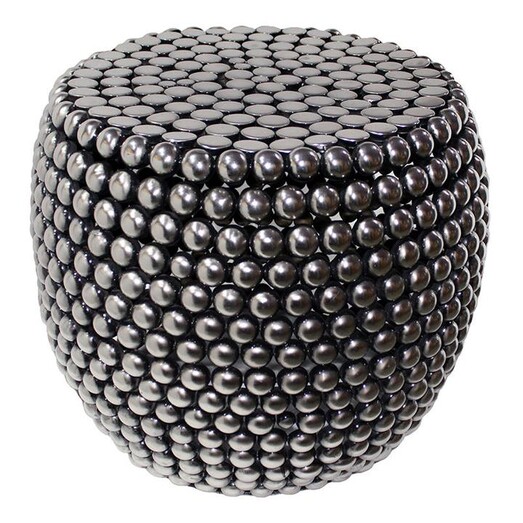 Picture of Valentina Coffee Table Metal Silver j.elliot HOME Picture of Valentina Coffee Table Metal Silver j.elliot HOME