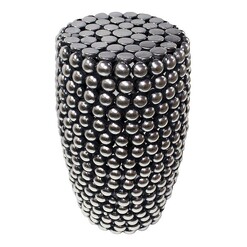 Picture of Valentina Side Table Metal Silver j.elliot HOME