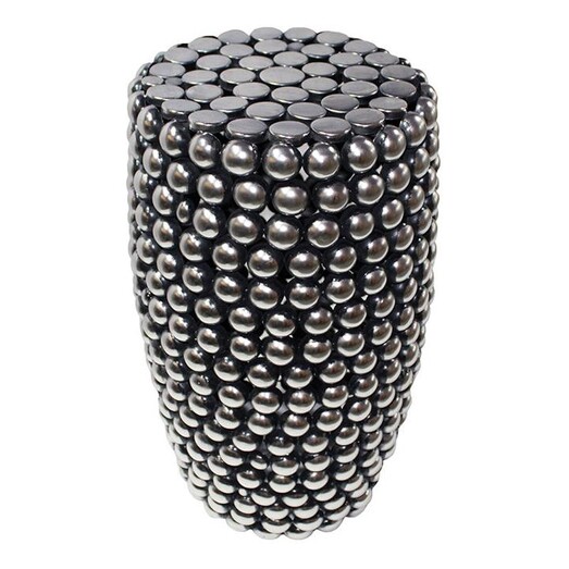 Picture of Valentina Side Table Metal Silver j.elliot HOME Picture of Valentina Side Table Metal Silver j.elliot HOME