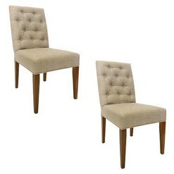 Picture of Valentina Upholstered Dining Chair (Set of 2) Fabric Assorted Shack