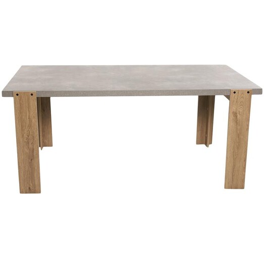 Picture of Van Goh Rectangular Dining Table 180cm - Natural / Cement Grey Picture of Van Goh Rectangular Dining Table 180cm - Natural / Cement Grey