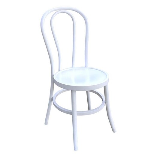 Picture of Varen Wooden Stackable Dining Chair in White by Dasch Design