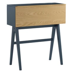 Picture of Varga Dropdown Top Study Desk in Blue by Iniko
