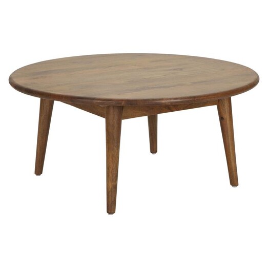 Picture of Varro Wood Round Coffee Table Light Oak Dover Mason