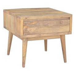 Picture of Varro Wood Side Table Light Oak Dover Mason