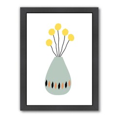 Picture of Vase Print Art Framed Print in 17445 by Americanflat