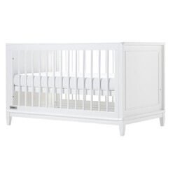 Picture of Venice Cot Pine White Tasman Eco