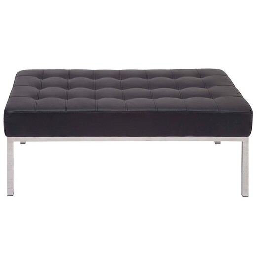 Picture of Venus Ottoman Faux Leather Black Rapidline