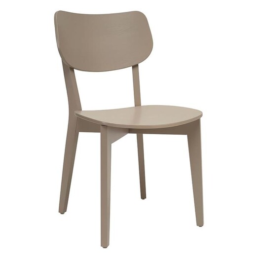 Picture of Veronica Dining Chair, Taupe Grey Wood Iniko