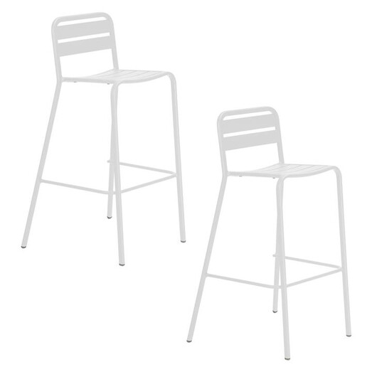 Picture of Vespa Outdoor Bar Stool (Set of 2) Metal Assorted SLH