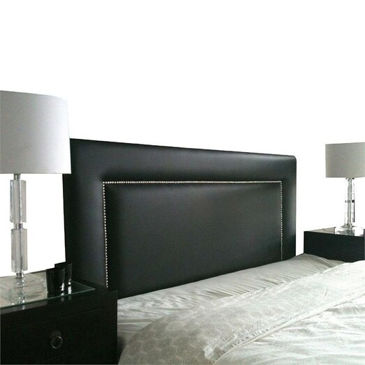 Picture of Vincent Upholstered Bed Head, Wall Mounting Faux Leather Assorted Cornermill