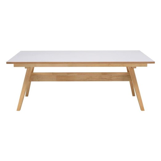 Picture of Vinko Oak Dining Table White HOMESTAR