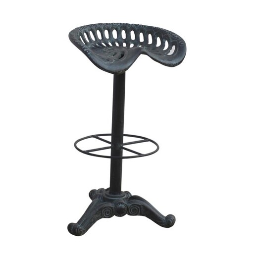 Picture of Vintage Cast Iron Tractor Seat Low Stool