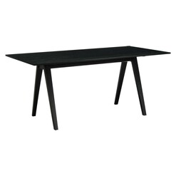 Picture of Vivianne Ebony Rectangle Dining Table Wood Iniko