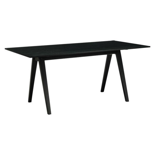 Picture of Vivianne Ebony Rectangle Dining Table Wood Iniko