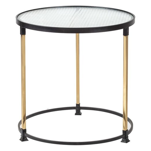 Picture of Vivid Glass Top Coffee Table Metal Black/Gold Amalfi Picture of Vivid Glass Top Coffee Table Metal Black/Gold Amalfi