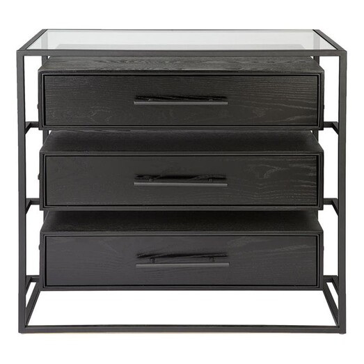 Picture of Vogue Chest of 3 Drawers Wood Assorted CAFE Lighting & Living Picture of Vogue Chest of 3 Drawers Wood Assorted CAFE Lighting & Living