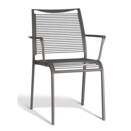 Picture of Wanika Outdoor Dining Armchair - Grey Frame