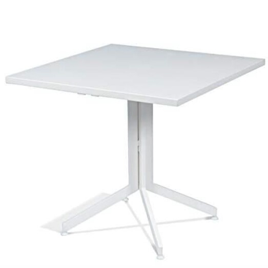 Picture of Wanika Outdoor Foldable Square Table 70cm X 70cm - White Frame Picture of Wanika Outdoor Foldable Square Table 70cm X 70cm - White Frame
