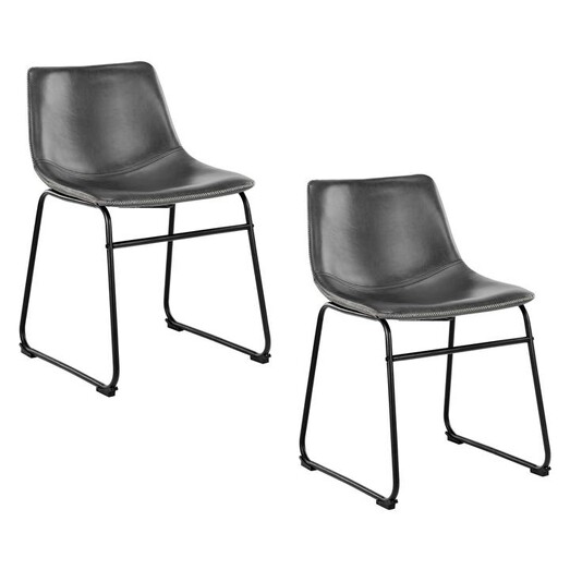 Picture of Warrenton Dining Chair, (Set of 2) in Black by Living by Design