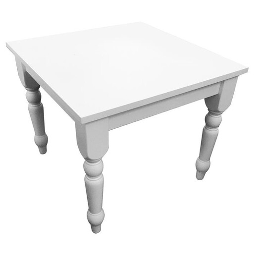 Picture of Washington Wood Side Table Solid Wood White HOMESTAR