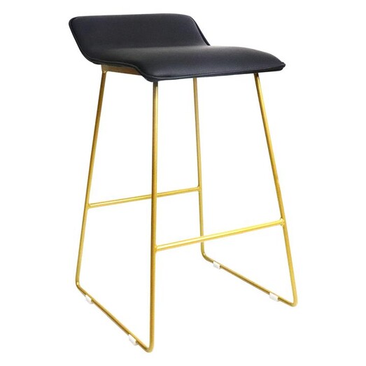Picture of Wave Bar Stool in Black by Phil Bee Interiors Picture of Wave Bar Stool in Black by Phil Bee Interiors