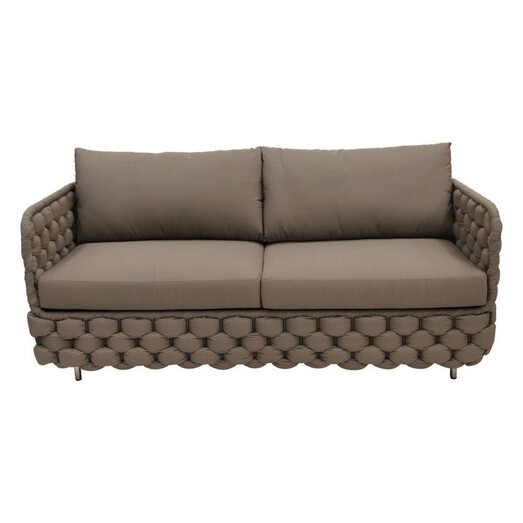 Picture of Wave Outdoor Sofa Fabric Grey Satara