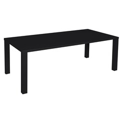 Picture of Waverley Dining Table in Black by Dover Mason