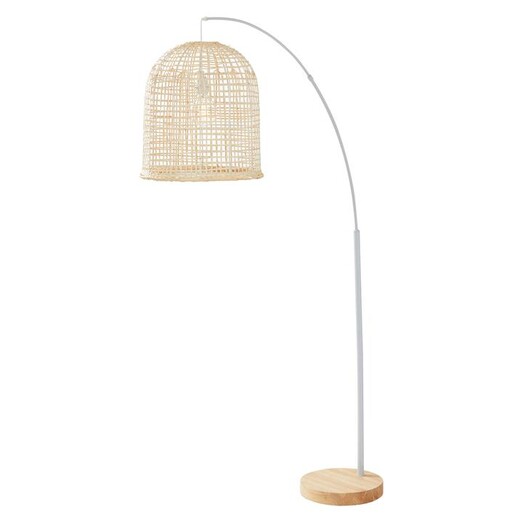 Picture of Weave Floor Lamp in Natural by Grand Designs Home Collection