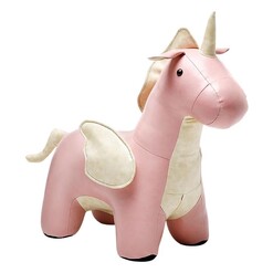Picture of Wendy Unicorn Kids' Chair Faux Leather Pink E-living