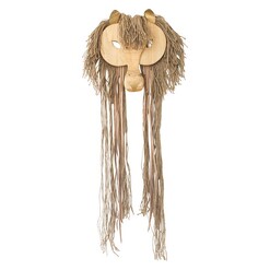 Picture of Wes The Lion Wall Hanging in Brown by Amigos De Hoy