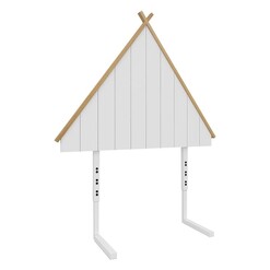 Picture of Wildling Wigwam Headboard in White by Dover Mason