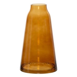 Picture of Williams Glass Vase Size Medium in Amber by Academy