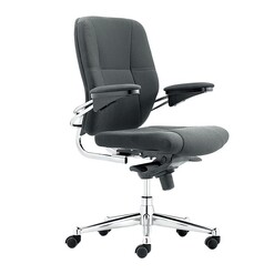 Picture of Wilson Faux Leather Executive Office Chair Fabric Black Iniko